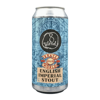 8 Wired Brave Old World English Imperial Stout 440ml Can
