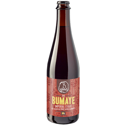 8 Wired Bumaye Imperial Stout Aged in Pinot Noir Barrels