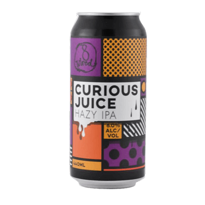 8 Wired Curious Juice Hazy IPA