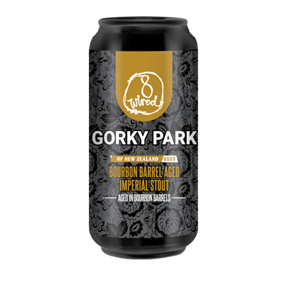 8 Wired Gorky Park Bourbon Barrel Aged Imperial Stout 440ml Can