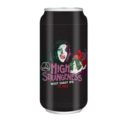 8 Wired High Strangeness West Coast IPA