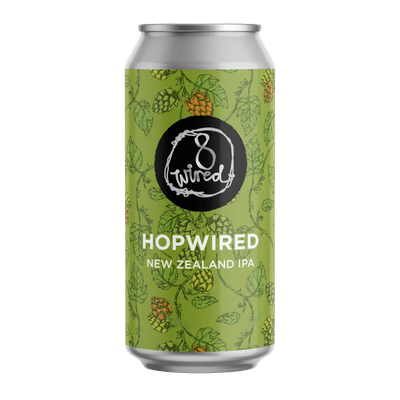 8 Wired Hopwired New Zealand IPA 440ml Can