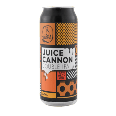 8 Wired Juice Cannon Double IPA