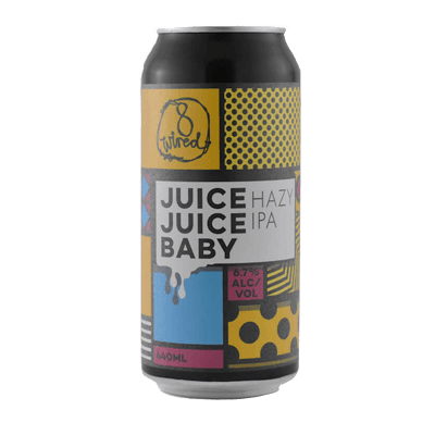 8 Wired Juice, Juice Baby Hazy IPA
