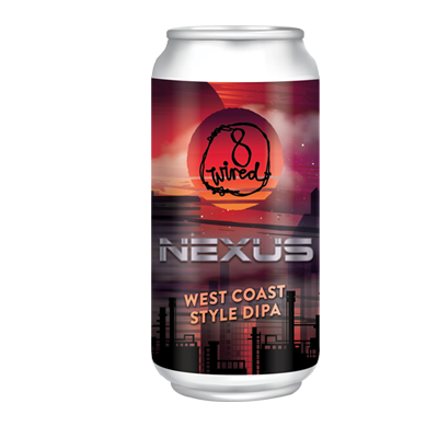 8 Wired Nexus West Coast Double IIPA 440ml Can