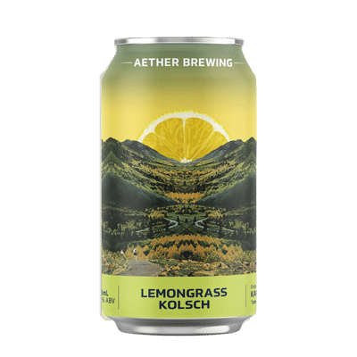 Aether Lemongrass Kolsch 375ml Can