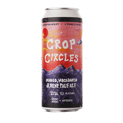 Stone & Wood/Afends Crop Circles Mango, Macadamia & Hemp Pale Ale 500ml Can