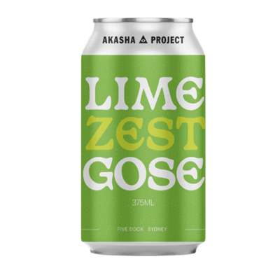 Akasha Lime Zest Gose Sour Ale 375ml Can