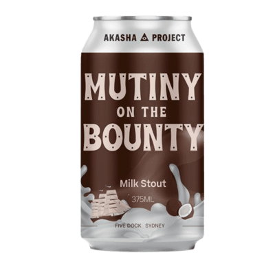 Akasha Mutiny On The Bounty Milk Stout 375ml Can