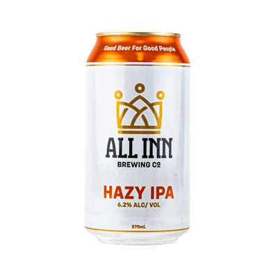 All Inn Hazy IPA 375ml Can