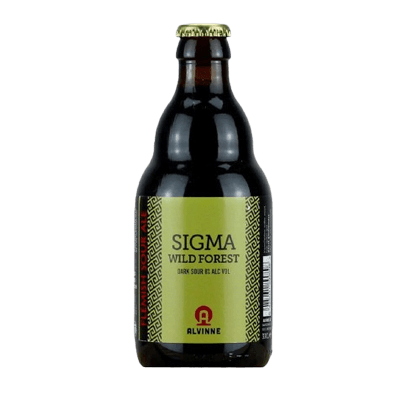 Alvinne Sigma Wild Forest Dark Sour Ale 330ml Bottle