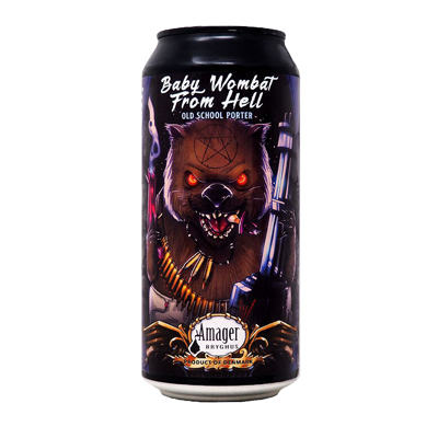 Amager Baby Wombat From Hell Porter 440ml Can
