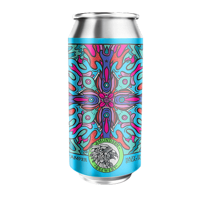 Amundsen Old Stamper Hazy IPA Mosaic, Strata, Amarillo 440ml Can