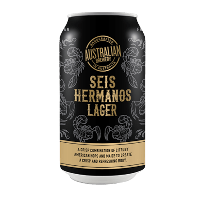 Australian Brewery Seis Hermanos Lager
