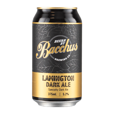 Bacchus Lamington Dark Ale 375ml Can