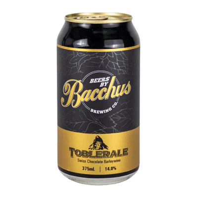 Bacchus Toblerale Swiss Chocolate Barleywine 375ml Can