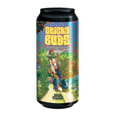 Bach Brewing Sticky Buds Fresh Hop IPA 440ml Can