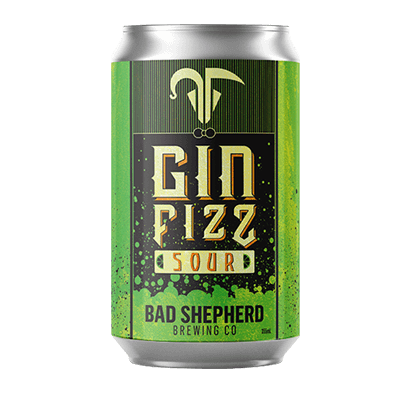 Bad Shepherd Gin Fizz Sour Ale 355ml Can