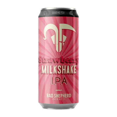 Bad Shepherd Strawberry Milkshake IPA 440ml Can