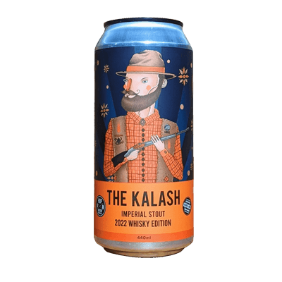 Hop Nation/Bakery Hill Distillery The Kalash Imperial Stout 2022 Whisky Edition 440ml Can
