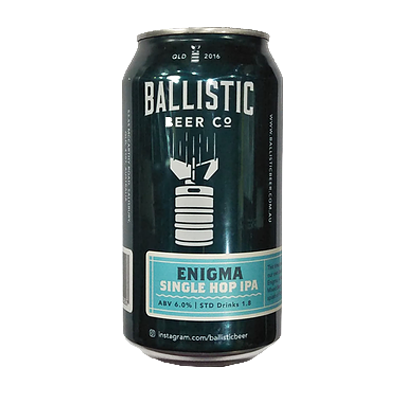 Ballistic Single Hop Enigma IPA