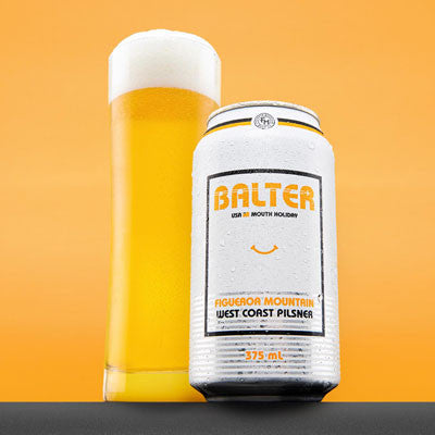 Balter x Figueroa Mountain West Coast Pilsner 375ml Can