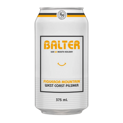Balter x Figueroa Mountain West Coast Pilsner 375ml Can