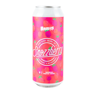 Banks Brewing Who Ever Heard Of A Snozzberry Raspberry & Boysenberry Imperial Pastry Sour 500ml Can