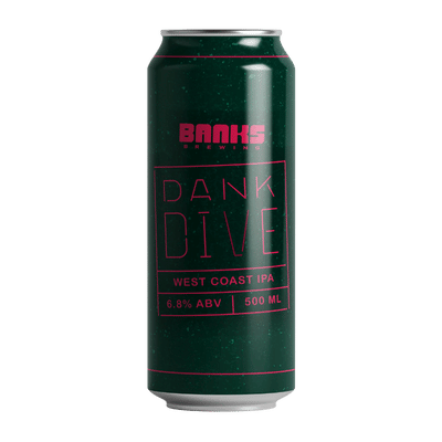 Banks Dank Dive West Coast IPA 440ml Can