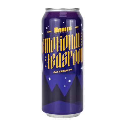 Banks Emotional Range of a Teaspoon Oat Cream IPA 500ml Can