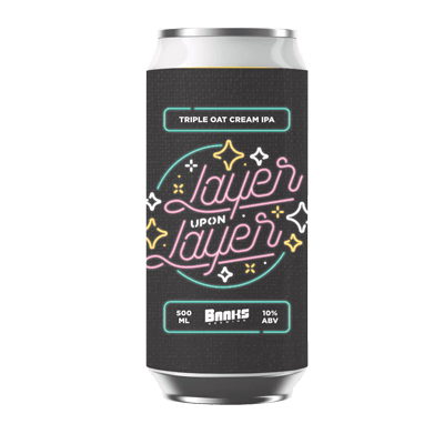 Banks Layer Upon Layer Triple NEIPA 500ml Can