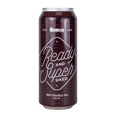 Banks Ready & Super Siked Red Double IPA 500ml Can