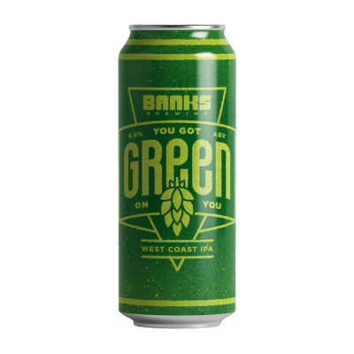 Banks You Got Green West Coast IPA 500ml Can