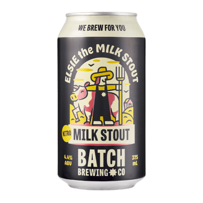 Batch Elsie The Nitro Milk Stout 375ml Can
