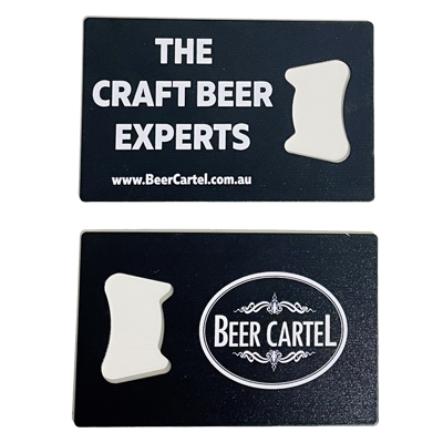 Beer Cartel Credit Card Bottle Opener