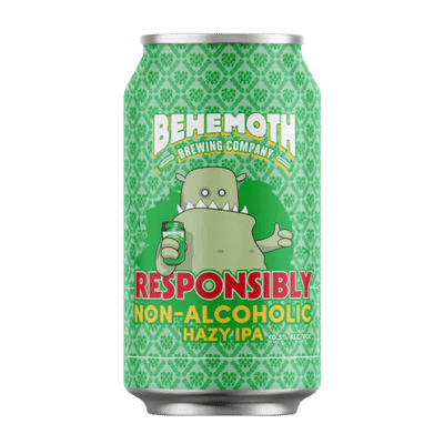 Behemoth Responsibly Non Alcoholic Hazy IPA 330ml Can