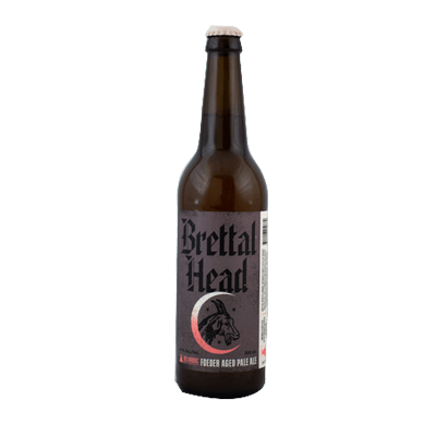 Bellwoods Brettal Head American Brett Foeder Aged Pale Ale 500ml Bottle