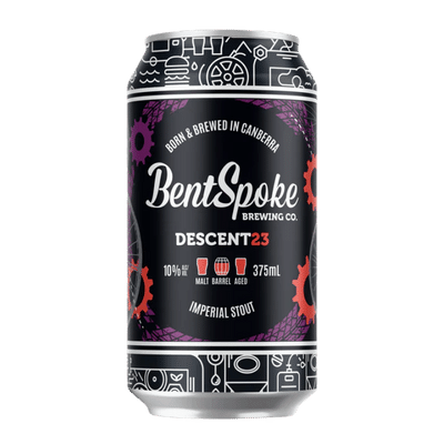 BentSpoke Descent 23 Imperial Stout 375ml Can