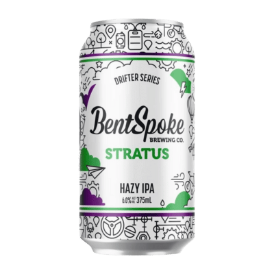 Bentspoke Stratus Hazy IPA 375ml Can