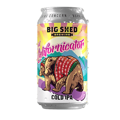 Big Shed Californicator Cold IPA 375ml Can