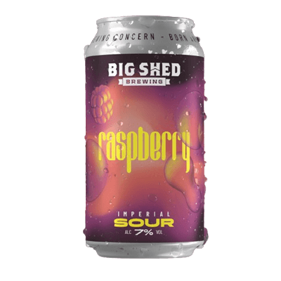 Big Shed Imperial Raspberry Sour Ale 375ml Can