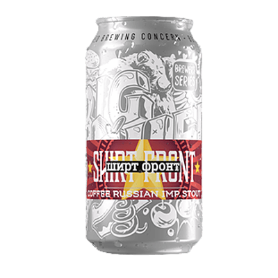 Big Shed Shirtfront Coffee Russian Imperial Stout 375ml Can