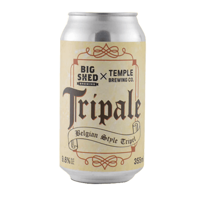Temple/Big Shed Tripale Belgian Style Ale