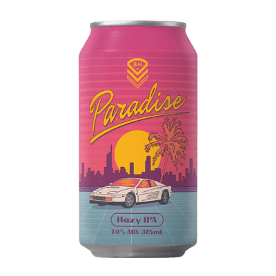 Black Hops Paradise Hazy IPA 375ml Can