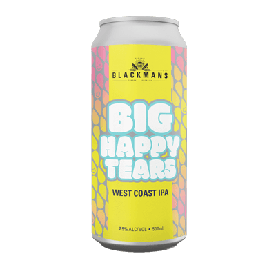 Blackman's Big Happy Tears West Coast IPA 500ml Can