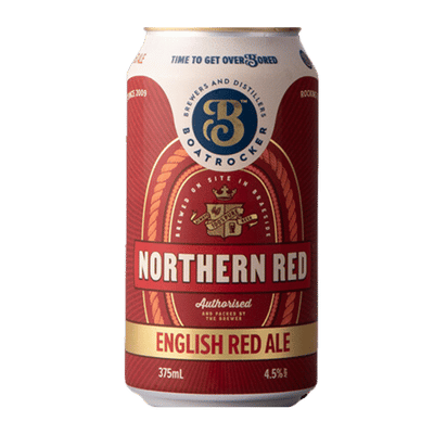 Boatrocker Northern Red English Red Ale 375ml Can