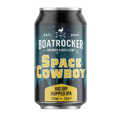 Boatrocker Space Cowboy Big Dip Hopped IPA 375ml Can