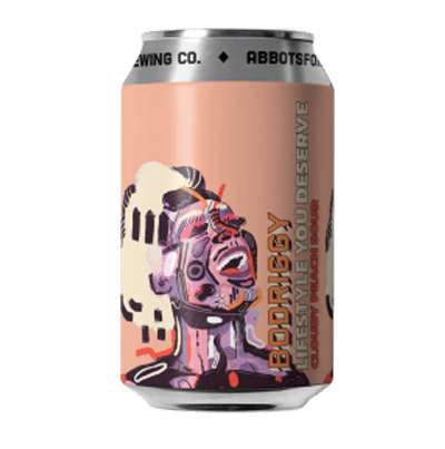 Bodriggy Lifestyle You Deserve Cloudy Peach Sour Ale 355ml Can