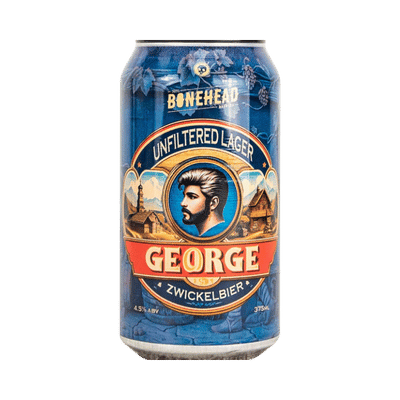 Bonehead George Zwickelbier 375ml Can