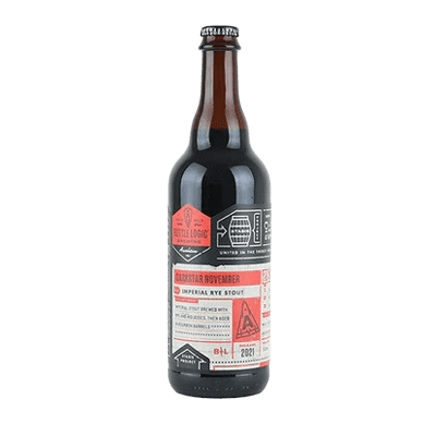 Bottle Logic Darkstar November BBA Imperial Rye Stout 500ml Bottle